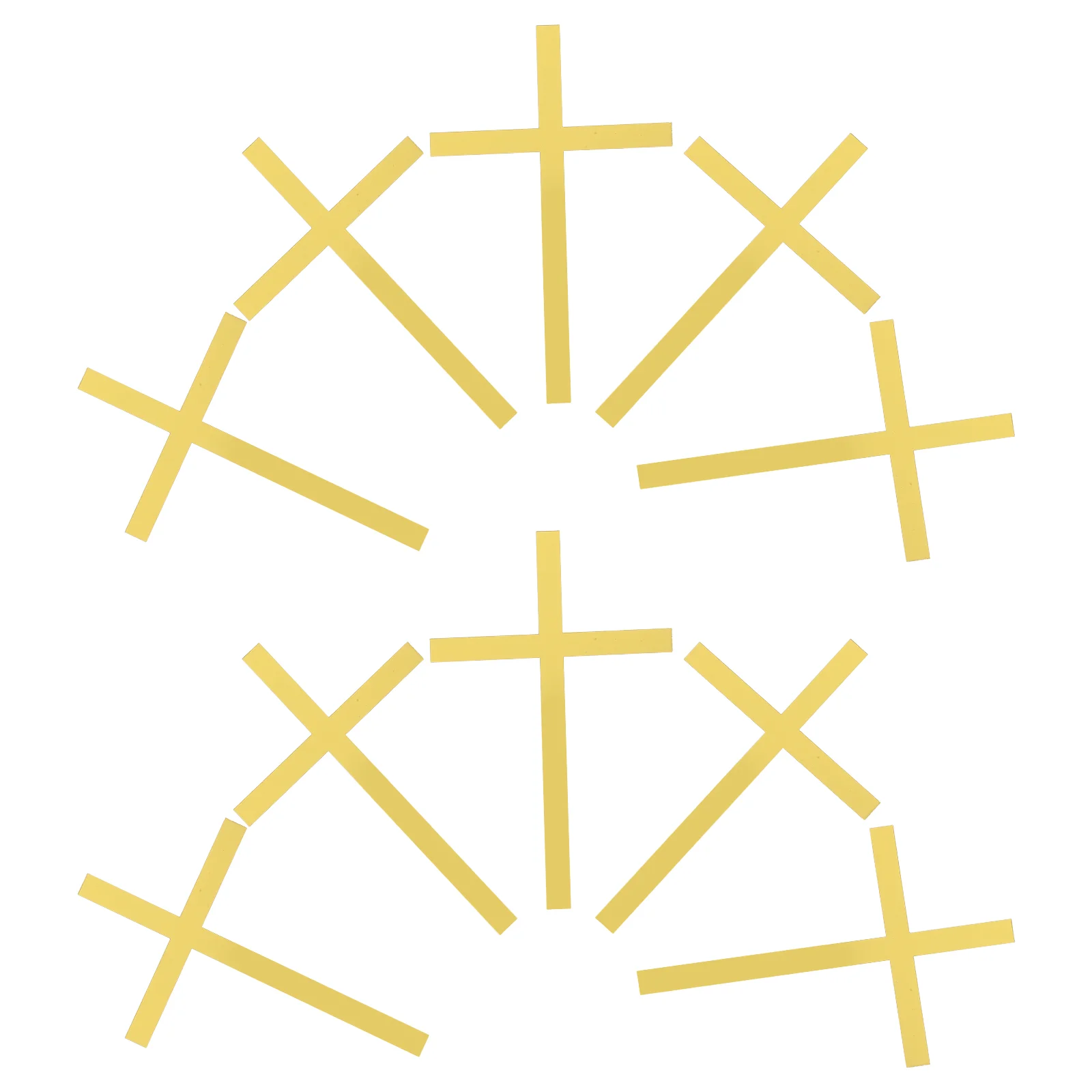 10pcs Gold Acrylic Cross Cake Decorations 1cm Wedding Party Props Dessert Toppers Cupcake Inserts Charm Hat Baker
10pcs Gold Acrylic Cross Cake Decorations 1cm Wedding Party Props Dessert Toppers Cupcake Inserts Charm Hat Baker