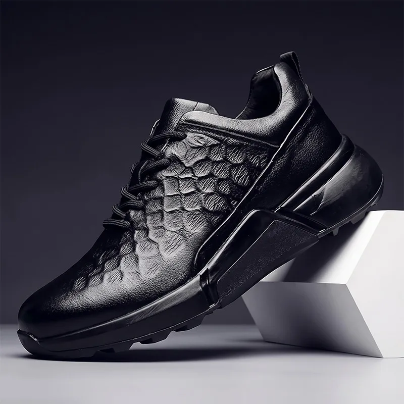 Men's Shoes Original Casual Leather Men Training Wear Resistant Sneakers Outdoor Male Treking Footwear Breathable Lace-up Shoes
Men's Shoes Original Casual Leather Men Training Wear Resistant Sneakers Outdoor Male Treking Footwear Breathable Lace-up Shoes