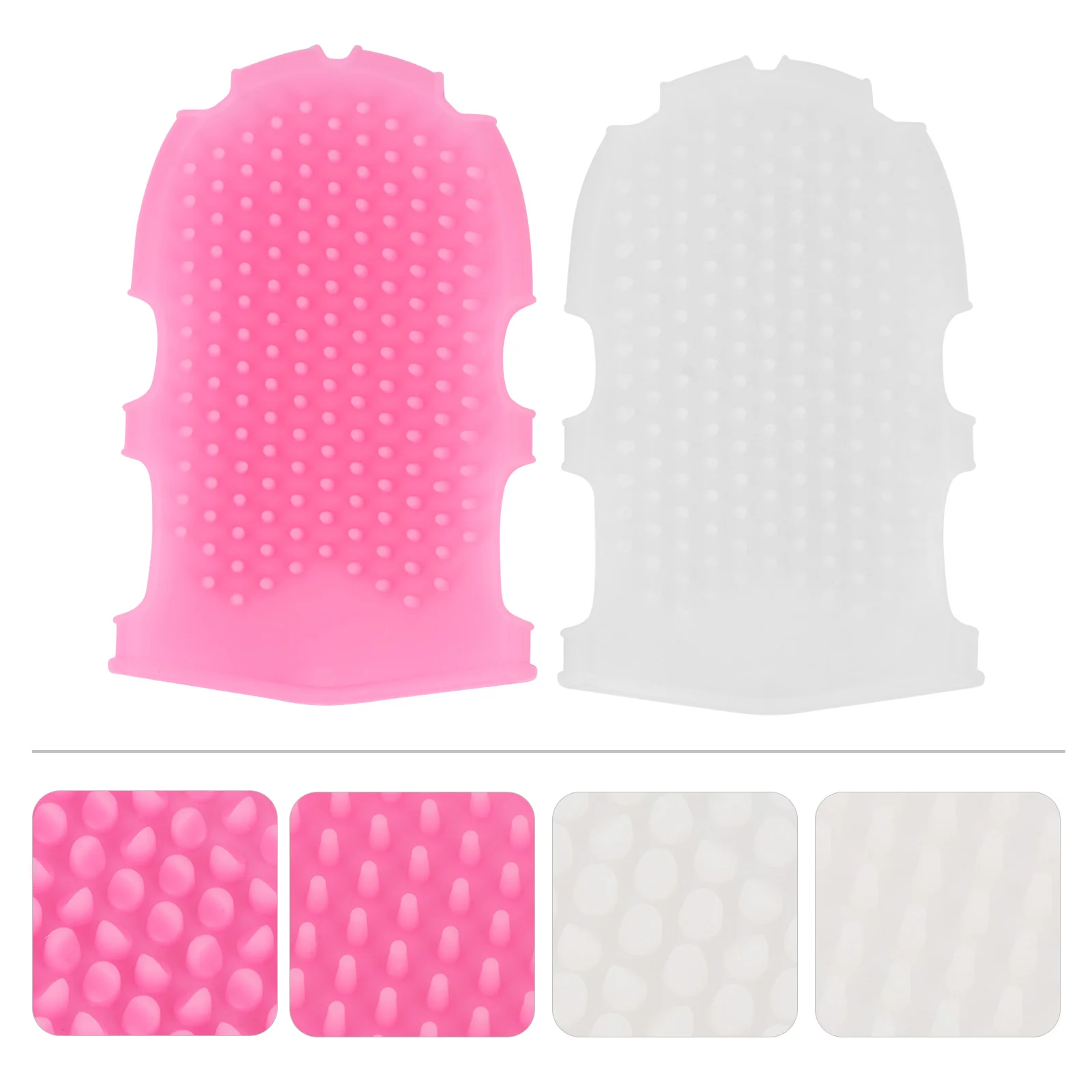 2 Pcs Silicone Massage Brush Body Scrubber SPA Essential Oil Bath Massaging Tool Shower for
2 Pcs Silicone Massage Brush Body Scrubber SPA Essential Oil Bath Massaging Tool Shower for