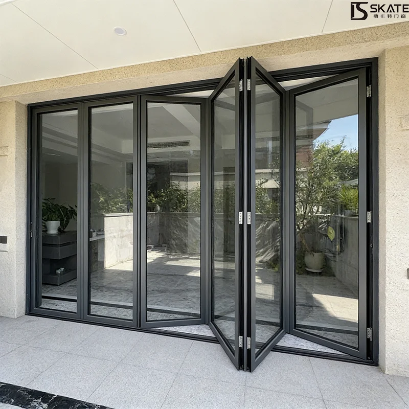 Custom Modern Secure Aluminum Folding Door Robust Locking System Triple-Glass Waterproof 5-Year Warranty For Bedroom Villa Kitch
Custom Modern Secure Aluminum Folding Door Robust Locking System Triple-Glass Waterproof 5-Year Warranty For Bedroom Villa Kitch