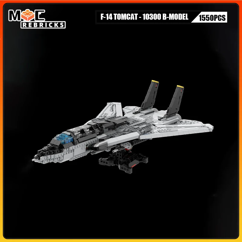 Военные строительные блоки MOC, ВВС F-14 Tomcat, сборка истребителя, модель «сделай сам», наборы кирпичных самолетов, игрушки
Военные строительные блоки MOC, ВВС F-14 Tomcat, сборка истребителя, модель «сделай сам», наборы кирпичных самолетов, игрушки