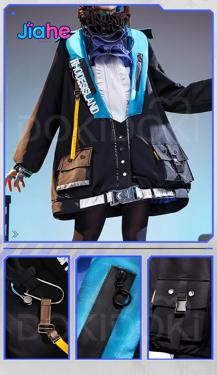 Amiya Cosplay Costume Game Arknights Amiya High quality coat headwear dress props Halloween party JK uniform for girl man
Amiya Cosplay Costume Game Arknights Amiya High quality coat headwear dress props Halloween party JK uniform for girl man