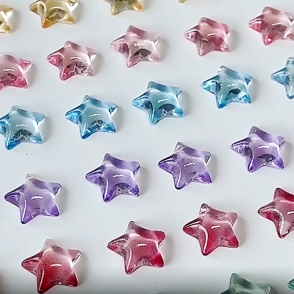 30PCS 3D Clear Gradient Nail Art Star Charms Accessories Parts For Manicure Decor Nails Decoration Design Supplies Materials
30PCS 3D Clear Gradient Nail Art Star Charms Accessories Parts For Manicure Decor Nails Decoration Design Supplies Materials