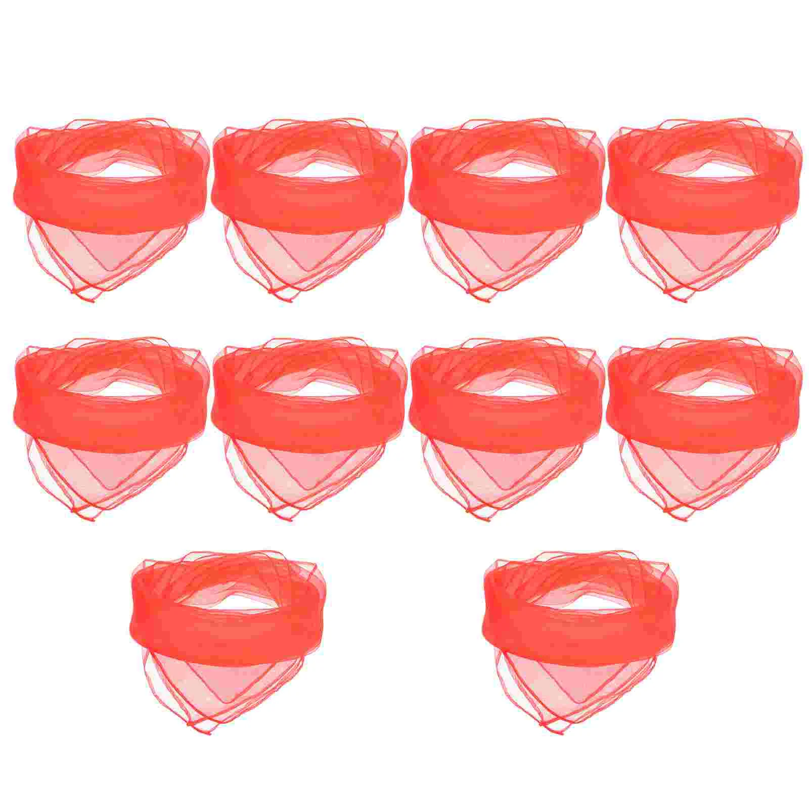 10 Pcs Children Dance Scarves Veil Silk Scarf Women's Plaid For Kids Play Bulk Dancing Red
10 Pcs Children Dance Scarves Veil Silk Scarf Women's Plaid For Kids Play Bulk Dancing Red