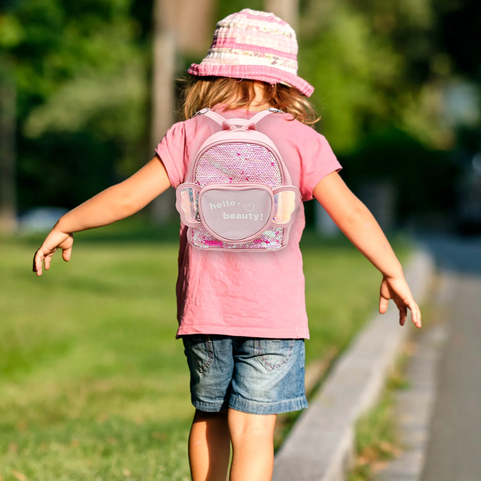 Sequins Backpack for Girls Purple PU Material Lightweight Fashion Colorful School Bag Roomy Travel Backpack for Kids Daily Use
Sequins Backpack for Girls Purple PU Material Lightweight Fashion Colorful School Bag Roomy Travel Backpack for Kids Daily Use