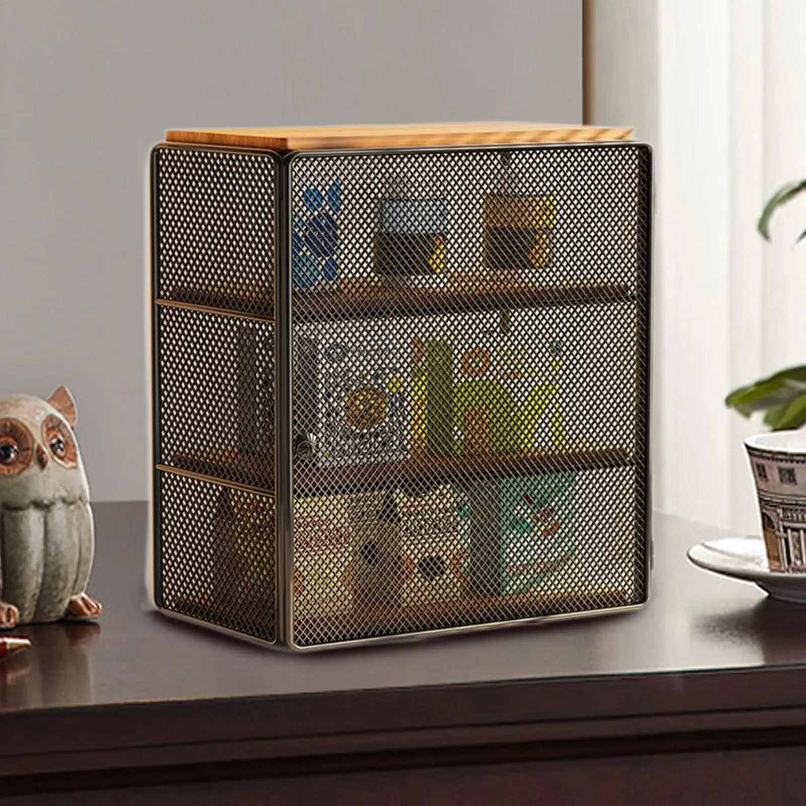 Desktop Organizer Box Stackable Makeup Storage Multipurpose Rustic Storage Box for Dining Room Office Kitchen School Wedding
Desktop Organizer Box Stackable Makeup Storage Multipurpose Rustic Storage Box for Dining Room Office Kitchen School Wedding