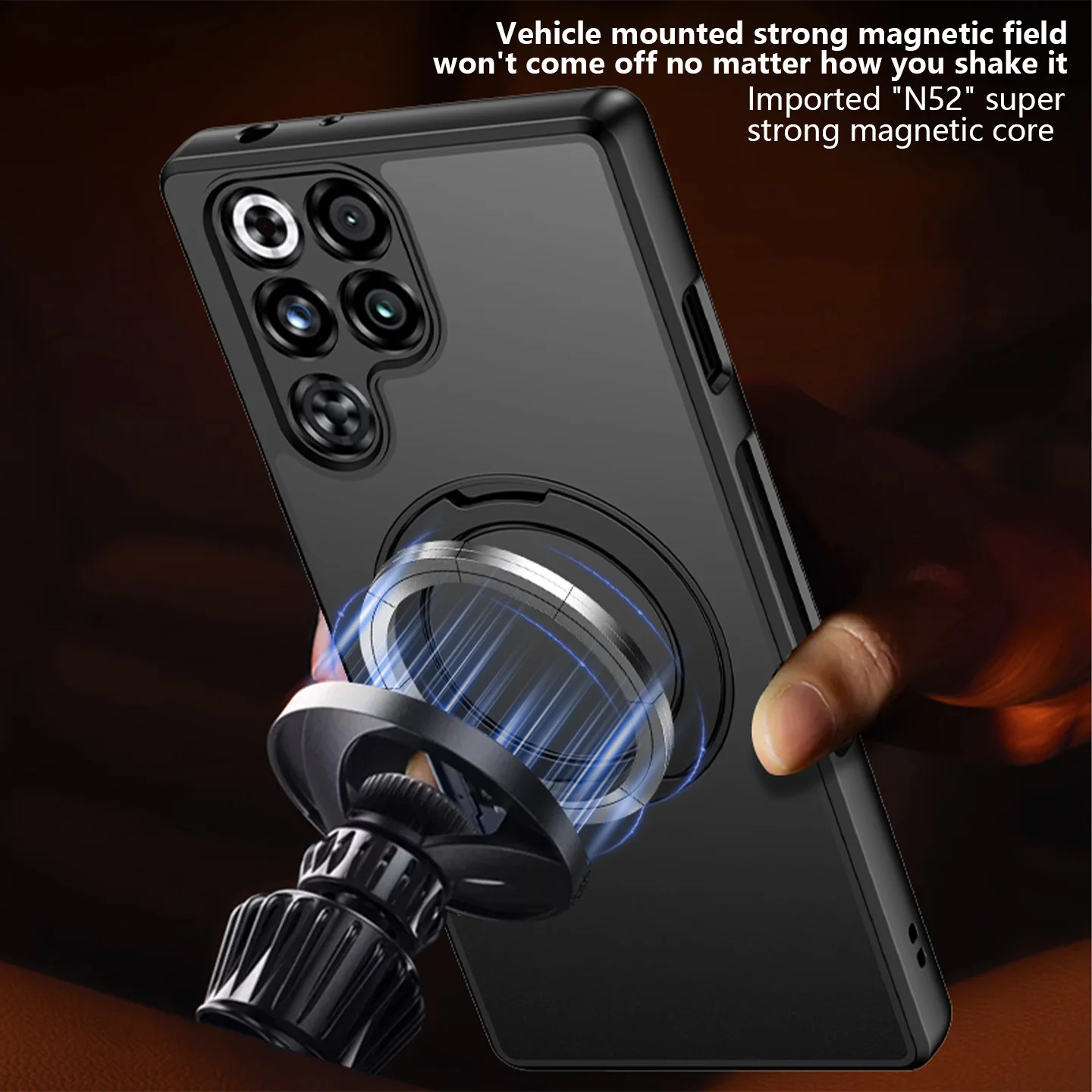 For ZTE Nubia Red Magic 11 Pro Case Magsafe Magnetic Charging Black Camera Cirlce Texture Mobile Phone Cover
For ZTE Nubia Red Magic 11 Pro Case Magsafe Magnetic Charging Black Camera Cirlce Texture Mobile Phone Cover