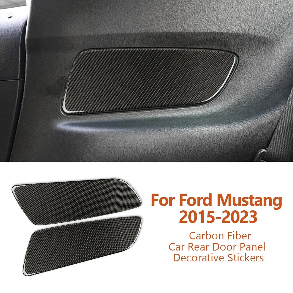 For Ford Mustang 2015-2023 Car-Styling Carbon Fiber Car Rear Door Panel Kickplate Decorative Stickers Auto Interior Accesorios
For Ford Mustang 2015-2023 Car-Styling Carbon Fiber Car Rear Door Panel Kickplate Decorative Stickers Auto Interior Accesorios