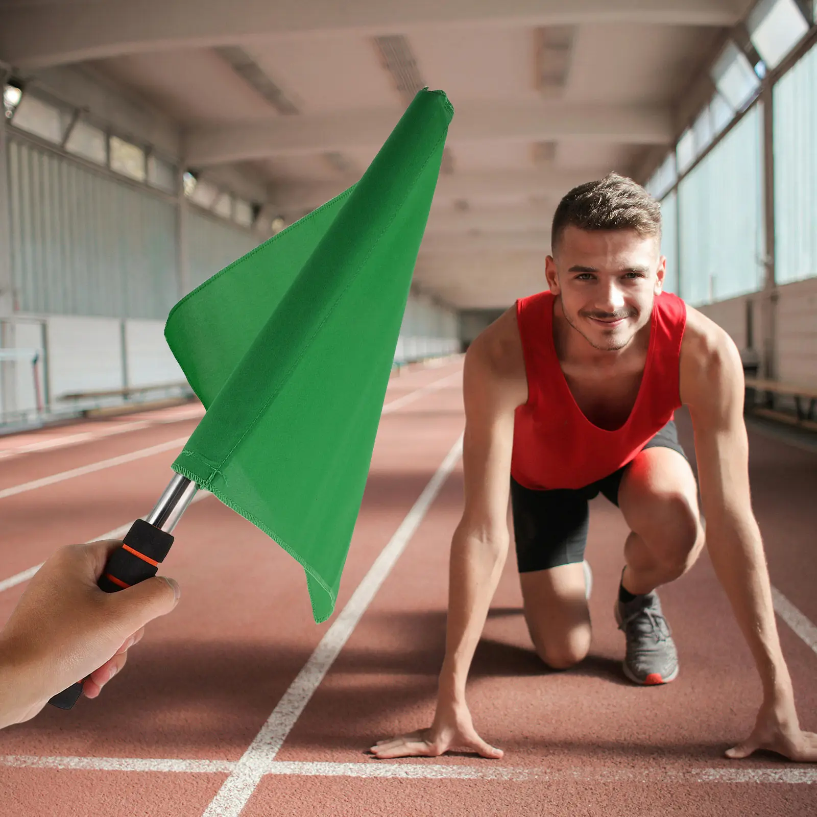 4Pcs Referee Flags Solid Waterproof Cloth Stainless Steel Poles Sponge Handles Lightweight Handheld Flags for Football Sports
4Pcs Referee Flags Solid Waterproof Cloth Stainless Steel Poles Sponge Handles Lightweight Handheld Flags for Football Sports