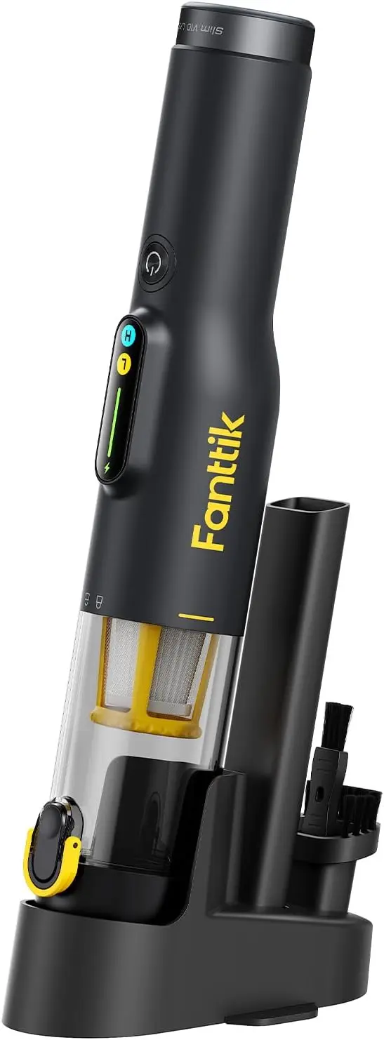 Ultra-Light Cordless Handheld Vacuum, 0.98lb Portable with Smart LED Display, All-in-One Base for Home Car Cleaning
Ultra-Light Cordless Handheld Vacuum, 0.98lb Portable with Smart LED Display, All-in-One Base for Home Car Cleaning