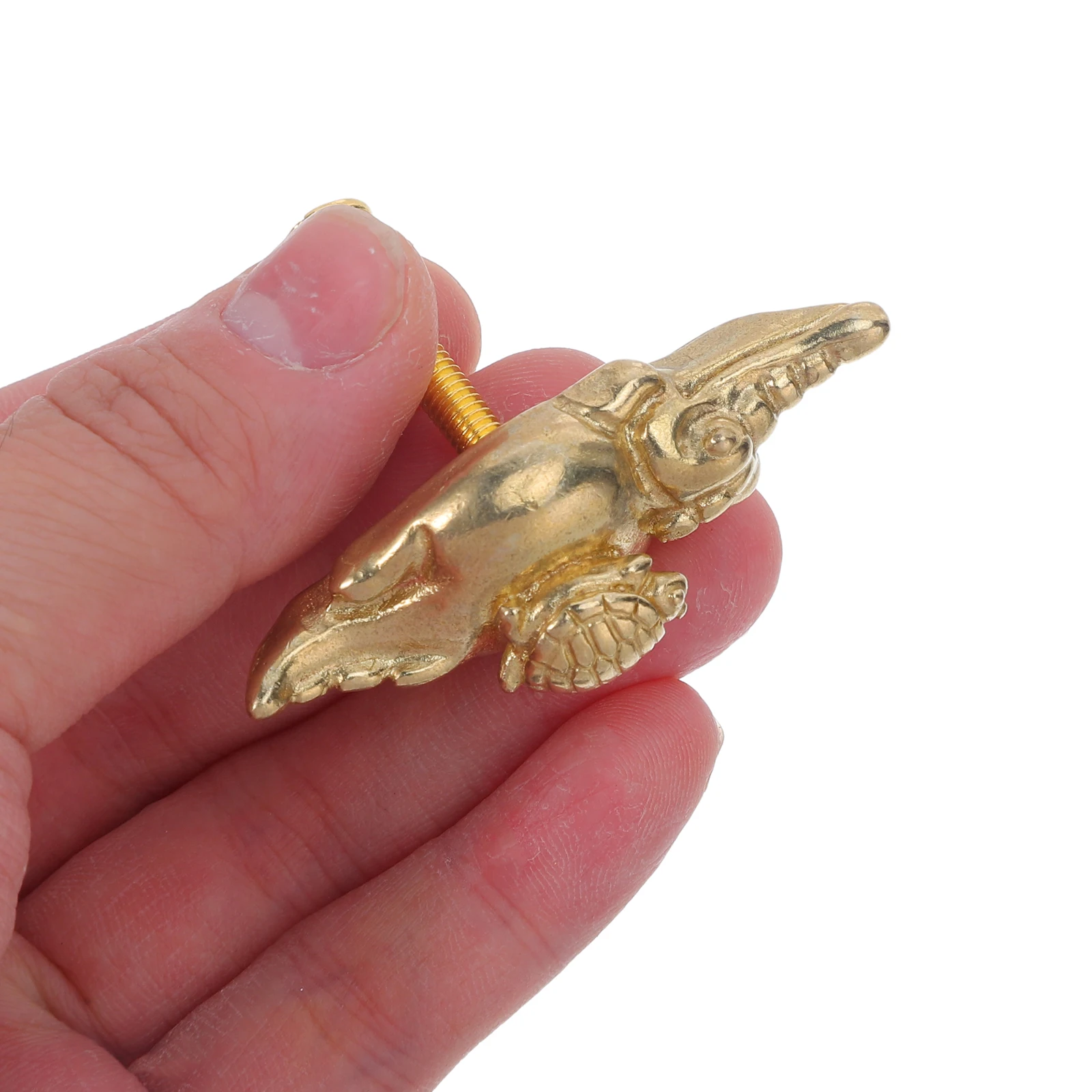 Brass Turtle on Alligator Vintage Cabinet Drawer Knob Decorative Handle for Kitchen Bedroom Bathroom Brass Pulls
Brass Turtle on Alligator Vintage Cabinet Drawer Knob Decorative Handle for Kitchen Bedroom Bathroom Brass Pulls