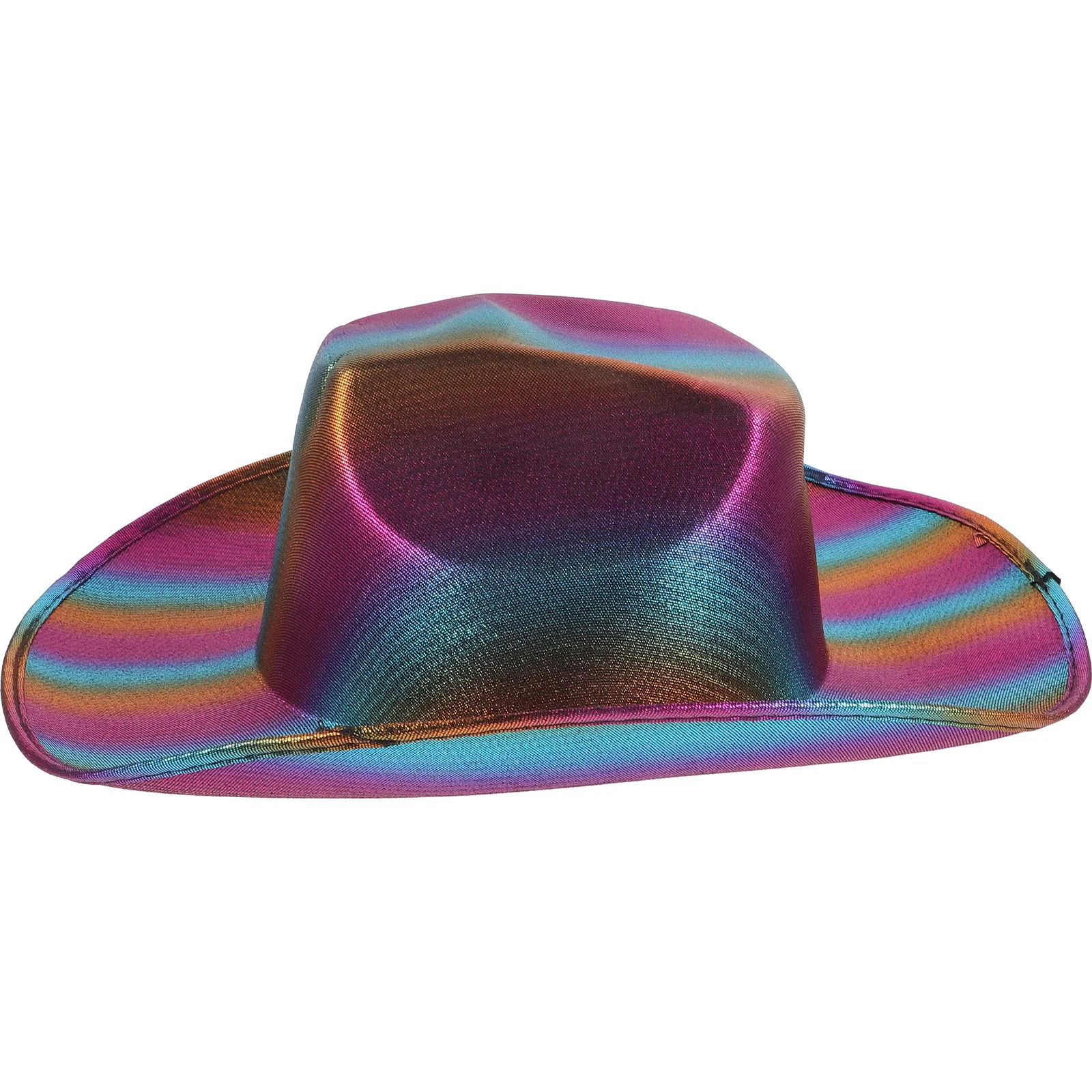 Rainbow Cowgirl Hat Gold Foil Comfortable Breathable Adjustable For Party Stage Performance Hats Western Style Disco Wear
Rainbow Cowgirl Hat Gold Foil Comfortable Breathable Adjustable For Party Stage Performance Hats Western Style Disco Wear