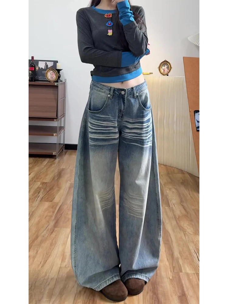 Loose Straight Leg Thin Design Jeans Women Summer New Style Casual Loose Hoof Jeans High Waist Denim Pants Pocket Trace...
Loose Straight Leg Thin Design Jeans Women Summer New Style Casual Loose Hoof Jeans High Waist Denim Pants Pocket Trace...