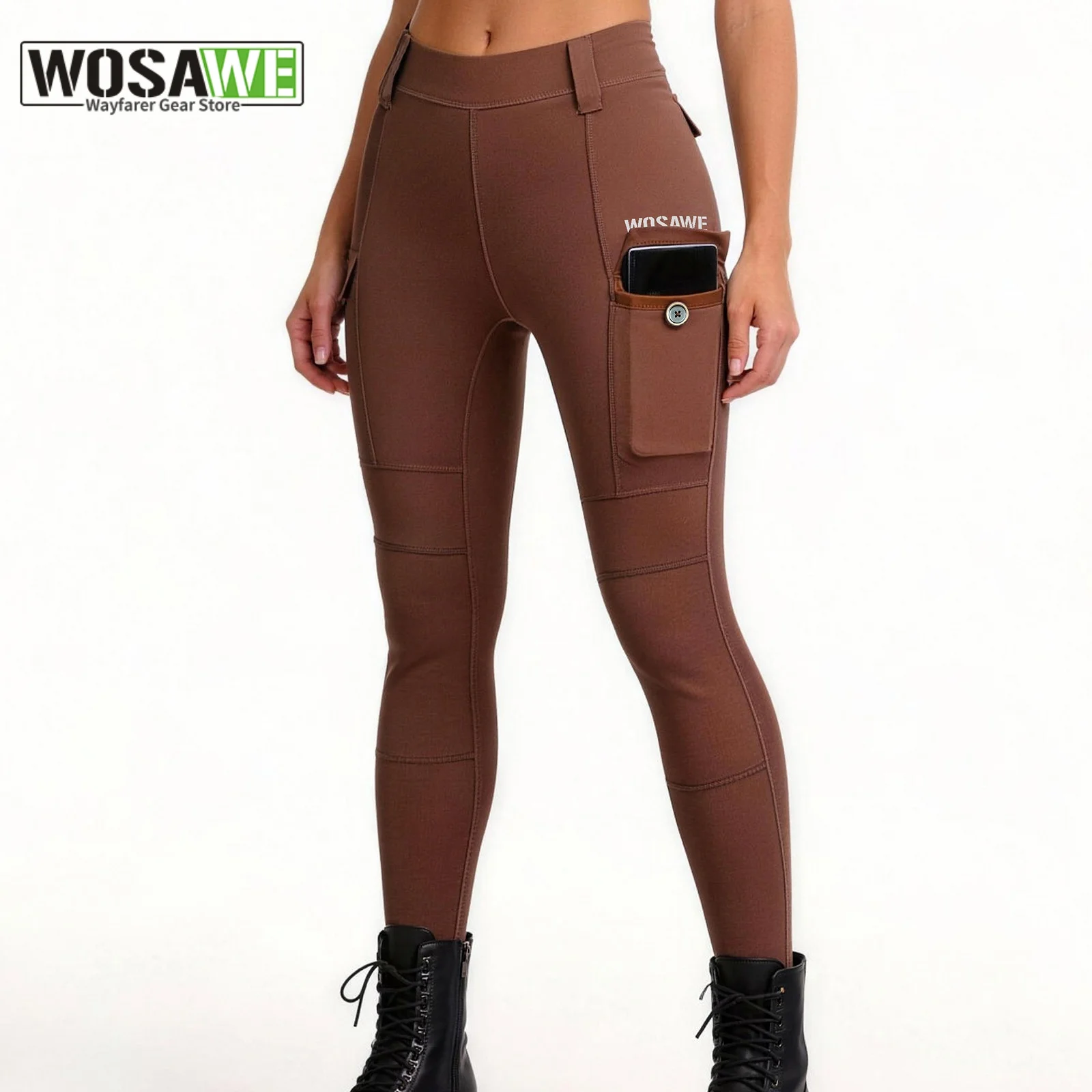 WOSAWE Summer Women's Motorcycle Pants Stretch Slim Fit Quick-drying Running Fitness Cycling Riding Trousers no pads
WOSAWE Summer Women's Motorcycle Pants Stretch Slim Fit Quick-drying Running Fitness Cycling Riding Trousers no pads