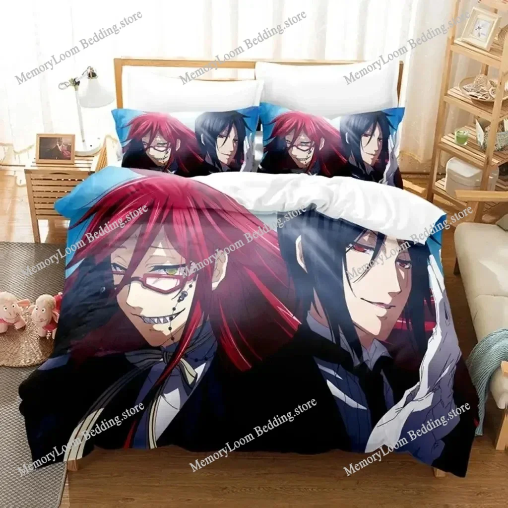 Black Butler Sebastian Ciel Cartoon Poster Sheets Quilt Covers Bedding Dormitory Sheets Bedding Set Soft Warm Bedding Set
Black Butler Sebastian Ciel Cartoon Poster Sheets Quilt Covers Bedding Dormitory Sheets Bedding Set Soft Warm Bedding Set