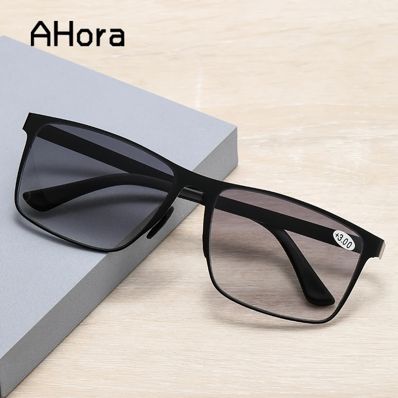 Ahora Progressive Multifocal Square Reading Sun Glasses DIopter Men Metal Anti Blue Ray Reading Presbyopia Glasses Male Gafas
Ahora Progressive Multifocal Square Reading Sun Glasses DIopter Men Metal Anti Blue Ray Reading Presbyopia Glasses Male Gafas