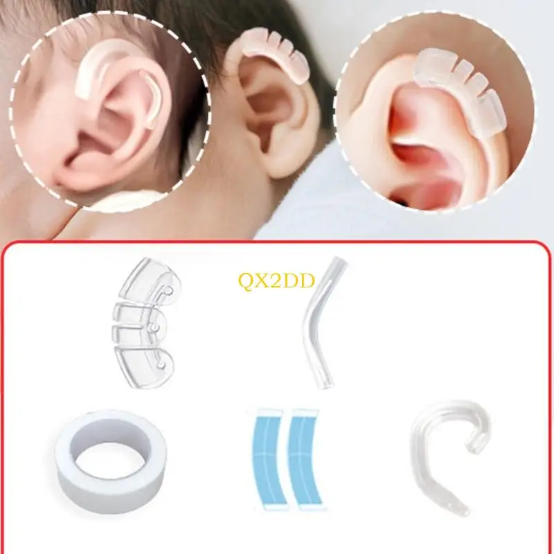 Эргономичное устройство для изменения ушей QX2D для младенцев, дышащее силиконовое устройство для нежных ушей 
Эргономичное устройство для изменения ушей QX2D для младенцев, дышащее силиконовое устройство для нежных ушей