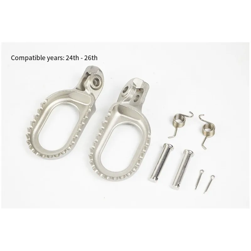 A58X-Off-Road Motorcycles Foot Pegs Kit In Stainless Steel For For GAS 2024-2026
A58X-Off-Road Motorcycles Foot Pegs Kit In Stainless Steel For For GAS 2024-2026
