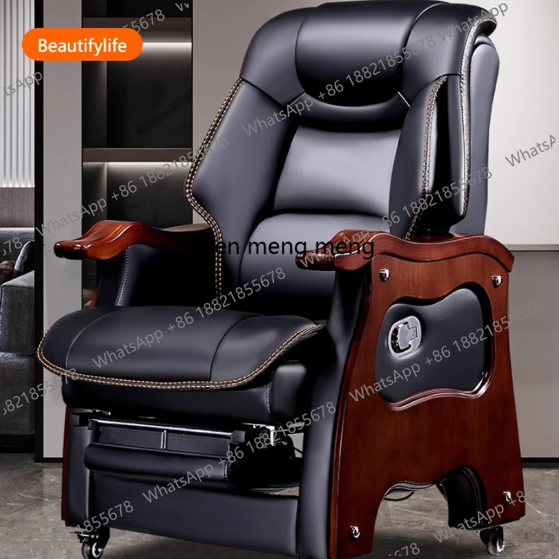 A55 Leather Luxury Office Chair Adjustable Computer Comfy Executive Office Chair Massage Mobile Chaise De Bureau Room Furniture
A55 Leather Luxury Office Chair Adjustable Computer Comfy Executive Office Chair Massage Mobile Chaise De Bureau Room Furniture