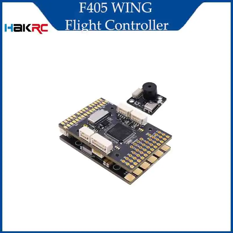 OverShoot HAKRC F405 WING Flight Controller Built-in OSD Barometer BEC 2S-6S Lipo for Fixed Wing Model Airplane RC Parts
OverShoot HAKRC F405 WING Flight Controller Built-in OSD Barometer BEC 2S-6S Lipo for Fixed Wing Model Airplane RC Parts