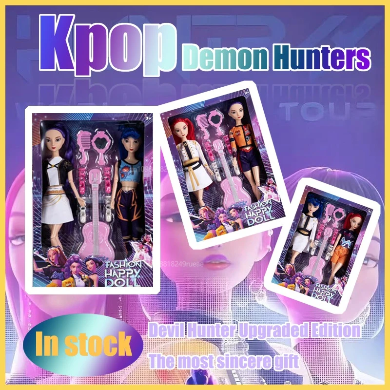 KPop Devil Hunter Character Figurine - NEW Hot Demon Hunters Action Figure DollToy Rumi Mira Zoey Sussy Bjd Dolls for Fans Gifts
KPop Devil Hunter Character Figurine - NEW Hot Demon Hunters Action Figure DollToy Rumi Mira Zoey Sussy Bjd Dolls for Fans Gifts
