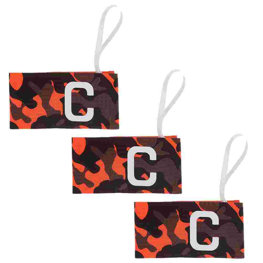 3 Pcs Armband Soccer Captain's Signs Adjustable Armbands Football Captains Team Leader Camouflage for Sports 
3 Pcs Armband Soccer Captain's Signs Adjustable Armbands Football Captains Team Leader Camouflage for Sports