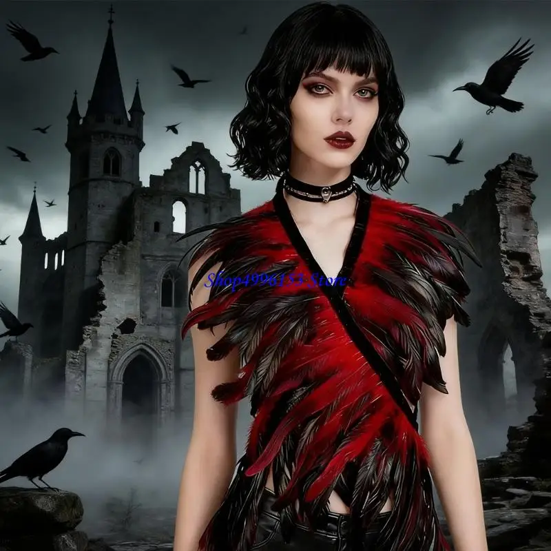 Q0KE Breathable Gothic Necklace For Carnivals And Music Festival
Q0KE Breathable Gothic Necklace For Carnivals And Music Festival