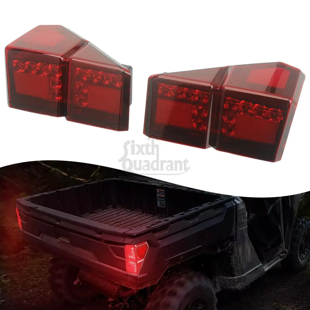 Motorcycle ATV LED Rear Tail Light / Tail Lamps for RANGER CREW XP 1000 Waterfowl Edition 2025,XP Kinetic Premium 2023-2024
Motorcycle ATV LED Rear Tail Light / Tail Lamps for RANGER CREW XP 1000 Waterfowl Edition 2025,XP Kinetic Premium 2023-2024