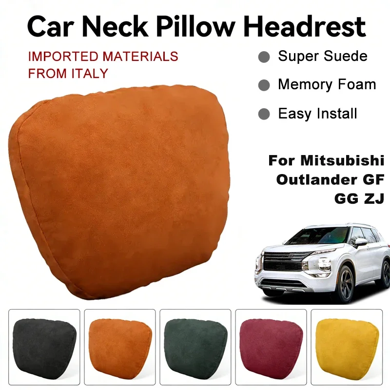 Italy Suede Car Neck Rest Pillow For Mitsubishi Outlander GF GG ZJ Seat Head Neck Support Cushion Auto Interior Accessories
Italy Suede Car Neck Rest Pillow For Mitsubishi Outlander GF GG ZJ Seat Head Neck Support Cushion Auto Interior Accessories