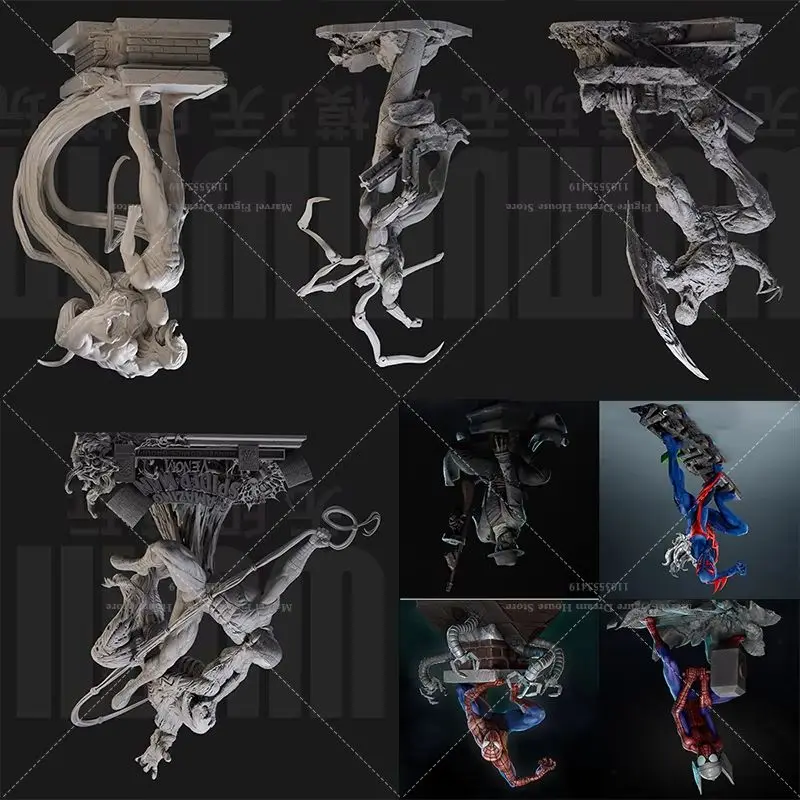 1/24 1/18 Scale DIY Self-assembled GK 3D Resin Un-panited Dolls White Model Spider Boy Fights Against The Alien Symbiote
1/24 1/18 Scale DIY Self-assembled GK 3D Resin Un-panited Dolls White Model Spider Boy Fights Against The Alien Symbiote