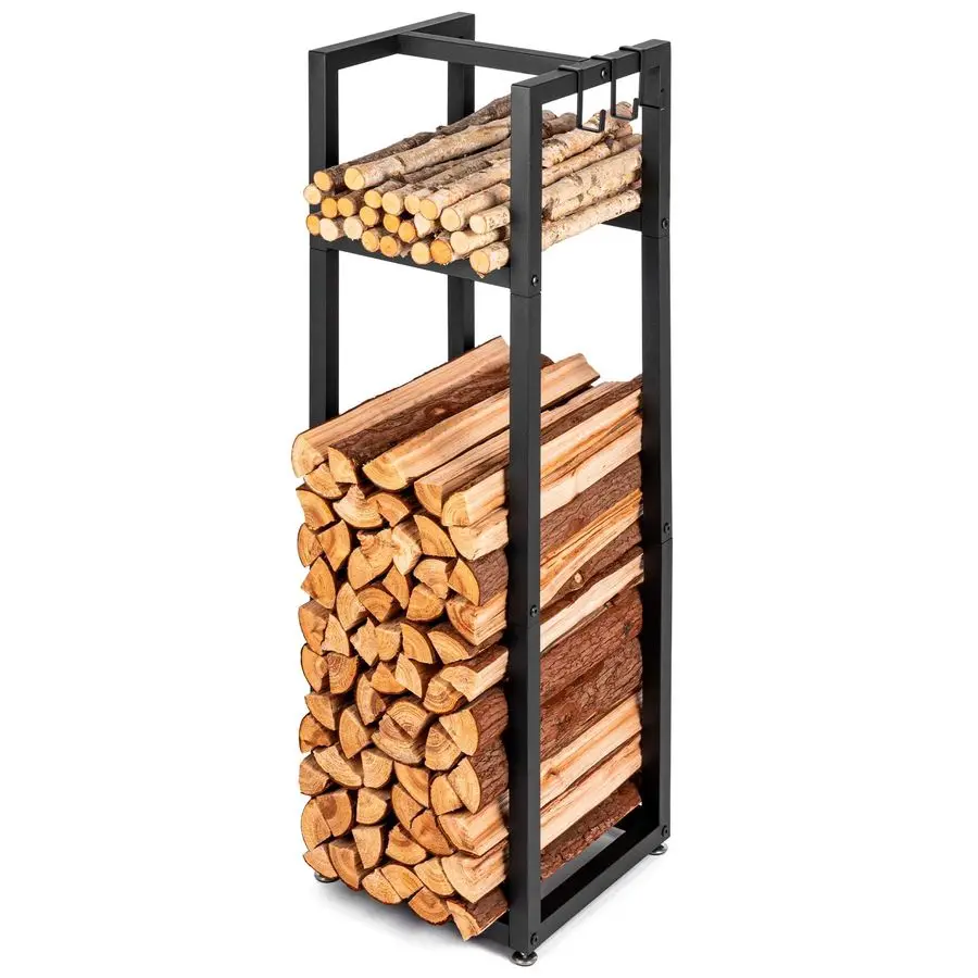 Подставка для дров LATIHUUM для дома и улицы с крючками, 39,8 дюйма, сверхпрочная, с регулируемыми ножками, металлическая, для дров и поленьев
Подставка для дров LATIHUUM для дома и улицы с крючками, 39,8 дюйма, сверхпрочная, с регулируемыми ножками, металлическая, для дров и поленьев