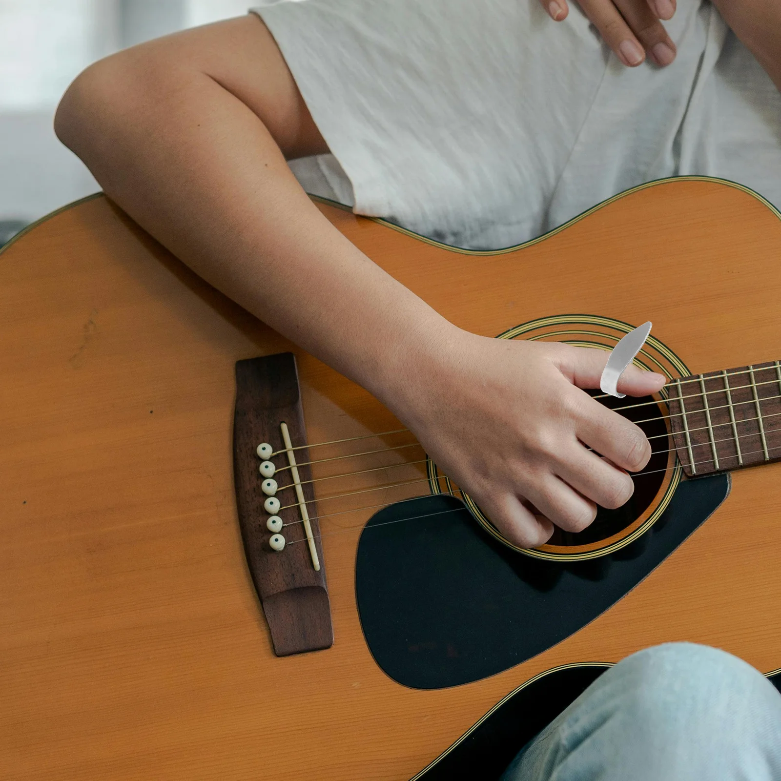 Premium Thumb Picks Stainless Steel for Guitar and Ukulele Silver Tone Resistant Corrosion Light Weight Portable for Musicians
Premium Thumb Picks Stainless Steel for Guitar and Ukulele Silver Tone Resistant Corrosion Light Weight Portable for Musicians