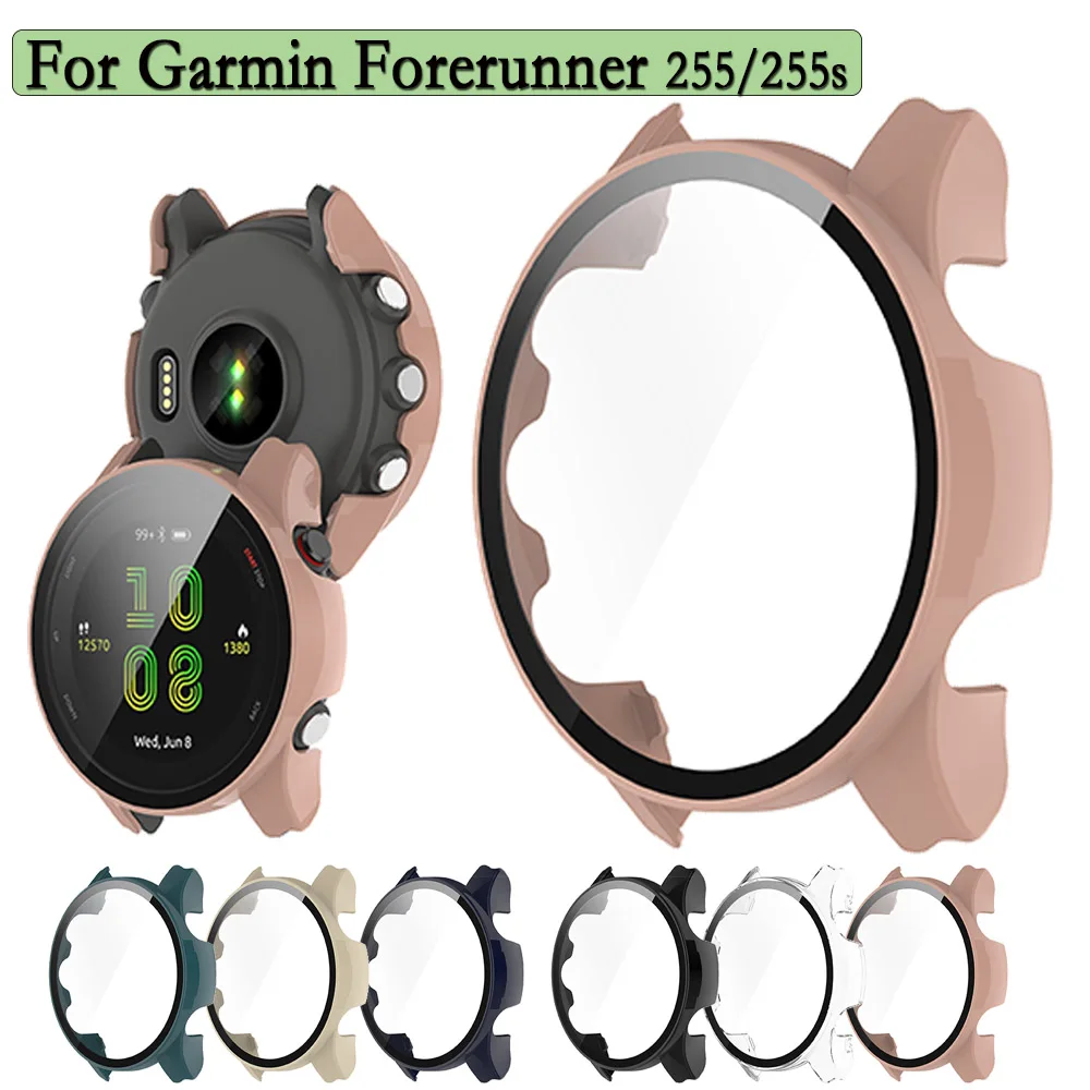 Tempered Film+PC Cover For Garmin Forerunner 255/255s Watch Case With Tempered Glass Film Case Screen Protector For Garmin
Tempered Film+PC Cover For Garmin Forerunner 255/255s Watch Case With Tempered Glass Film Case Screen Protector For Garmin