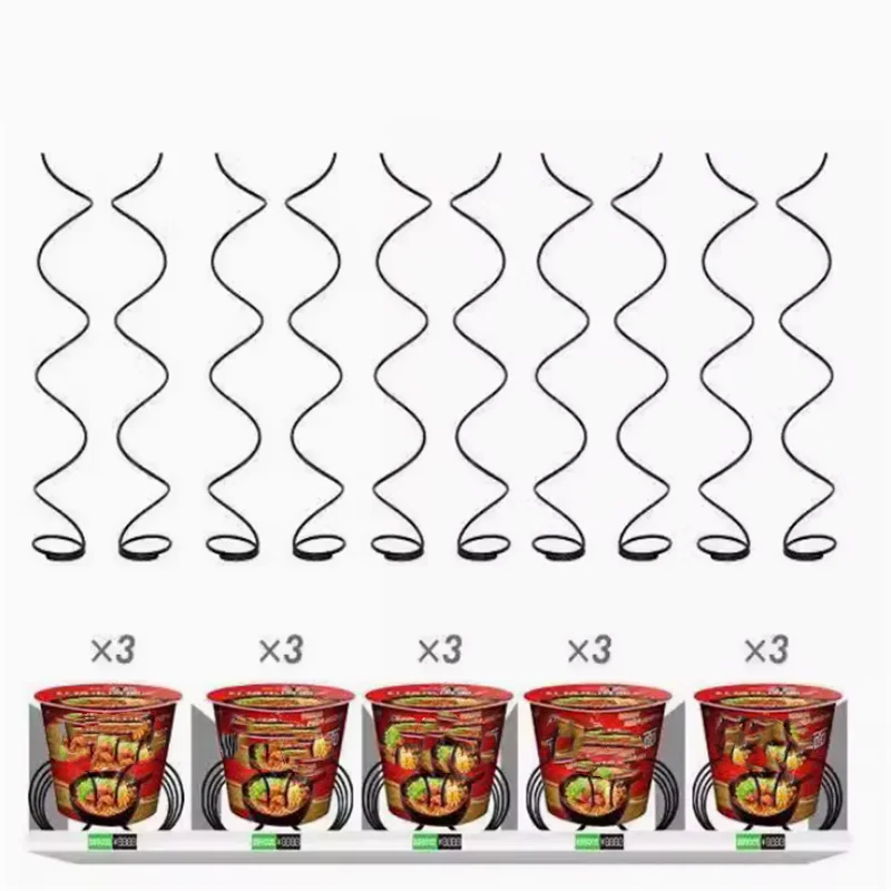 3 Grids Instant noodle snacks Vending Machine Spiral Spring 1PCS 450MM Length OD 66MM Wire 4mm Black Vending Machine Spring
3 Grids Instant noodle snacks Vending Machine Spiral Spring 1PCS 450MM Length OD 66MM Wire 4mm Black Vending Machine Spring 