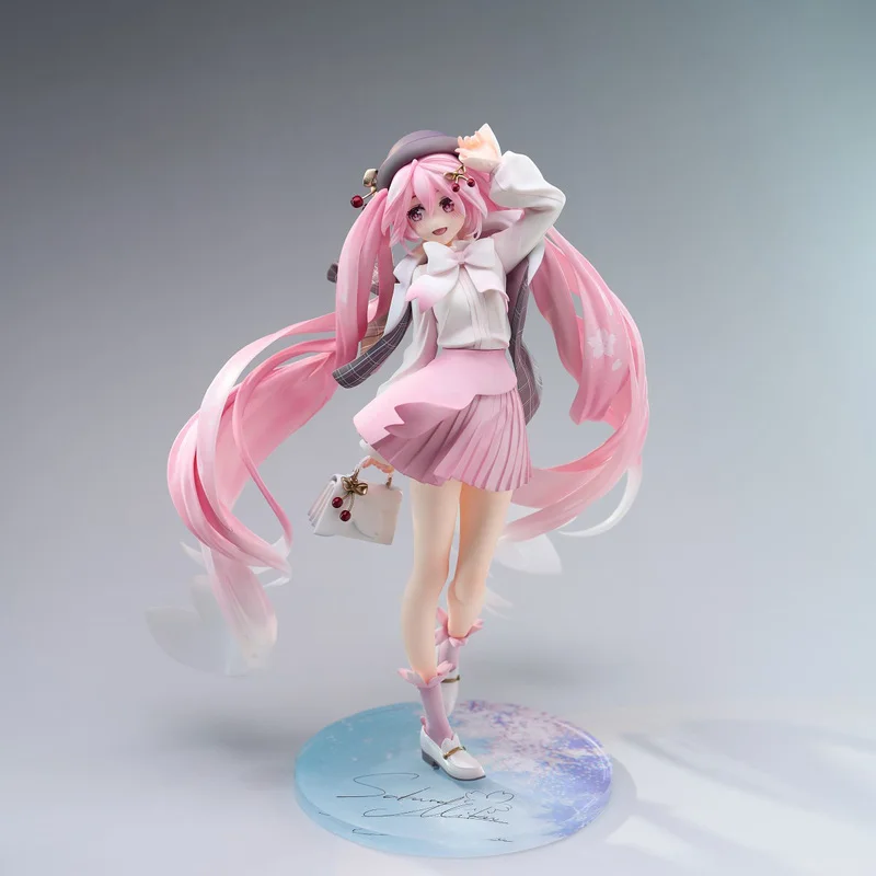 Новая фигурка Хацунэ Сакура Мику, серия нарядов вишни, аниме-игрушка, ПВХ, 28 см, масштаб 1/6, коллекционный дисплей, официальный на складе
Новая фигурка Хацунэ Сакура Мику, серия нарядов вишни, аниме-игрушка, ПВХ, 28 см, масштаб 1/6, коллекционный дисплей, официальный на складе