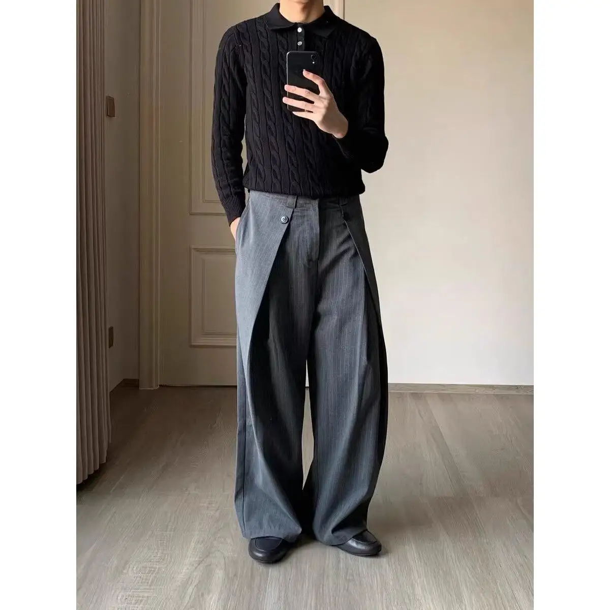 Американский вязаный свитер с V-Ne, кардиган, мужской цветной повседневный свободный крой, зимняя верхняя одежда, мягкое полиэфирное волокно
Американский вязаный свитер с V-Ne, кардиган, мужской цветной повседневный свободный крой, зимняя верхняя одежда, мягкое полиэфирное волокно