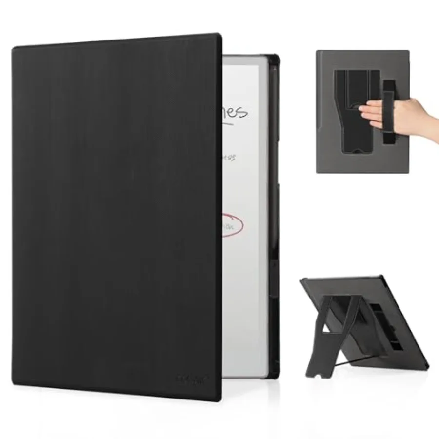 Stand Case for Remarkable Paper Pro Tablet 11.8" with Hand Strap - Auto Sleep/Wake Folio Lightweight Protective Cover with Pen
Stand Case for Remarkable Paper Pro Tablet 11.8" with Hand Strap - Auto Sleep/Wake Folio Lightweight Protective Cover with Pen