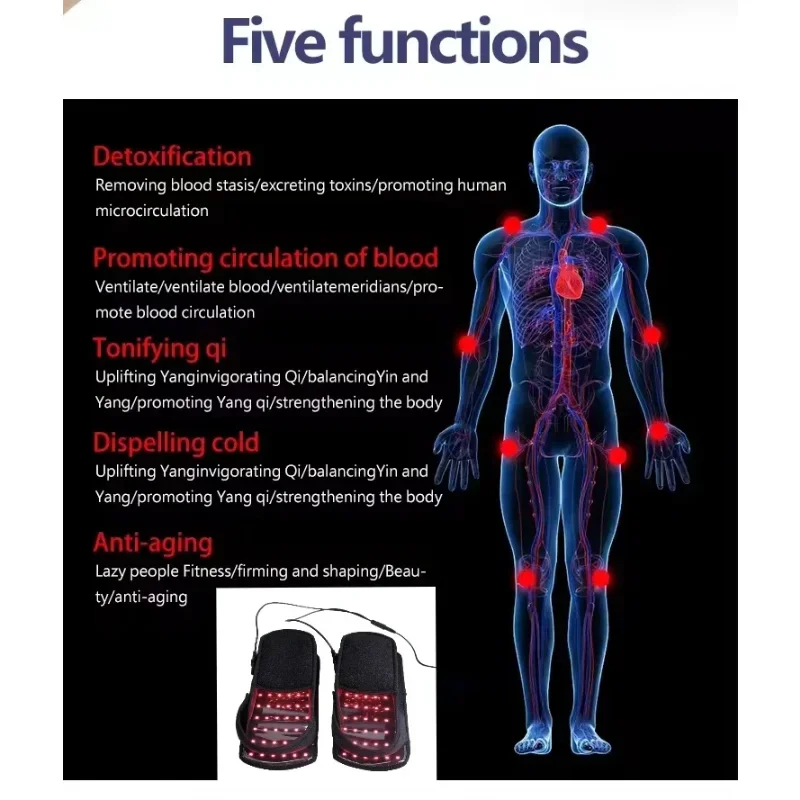 Hot Compress Therapy Foot Massager Red Light Therapy Electric Heating Leg Muscle Relaxer Boot Relieve Ankle Joint Fatigue Foot
Hot Compress Therapy Foot Massager Red Light Therapy Electric Heating Leg Muscle Relaxer Boot Relieve Ankle Joint Fatigue Foot