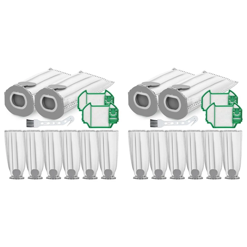 16 Vacuum Cleaner Bags For Vorwerk Kobold FP7 VK7 Cordless Vacuum Cleaner With 4 Motor Protection Filters
16 Vacuum Cleaner Bags For Vorwerk Kobold FP7 VK7 Cordless Vacuum Cleaner With 4 Motor Protection Filters