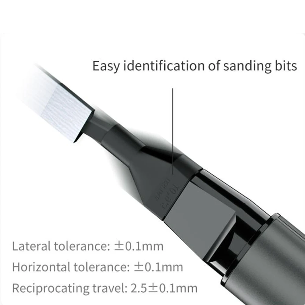 Электрическая шлифовальная ручка с возвратно-поступательным движением, 8 сменными головками и 7 уровнями зернистости для детальной отделки поделок и моделей.
Электрическая шлифовальная ручка с возвратно-поступательным движением, 8 сменными головками и 7 уровнями зернистости для детальной отделки поделок и моделей.