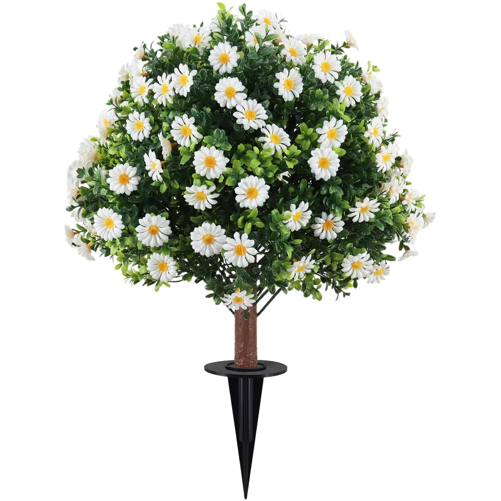 Fake Daisy Plant Stakes for Garden Courtyard Terrace Decoration Featuring Lifelike Flowers and Secure Soil Anchoring
Fake Daisy Plant Stakes for Garden Courtyard Terrace Decoration Featuring Lifelike Flowers and Secure Soil Anchoring