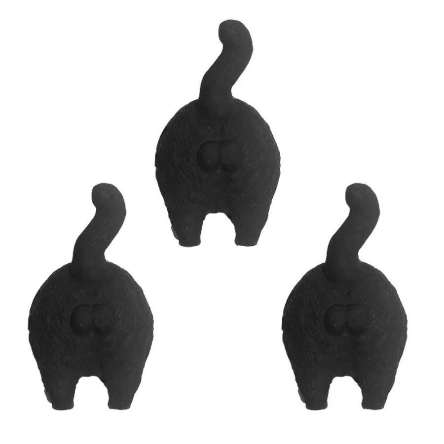 3 Pcs Cute Black Cat Butt Dresser Drawer Handle Pulls Animal Resin Knobs for Wardrobe Cupboard Furniture Hardware
3 Pcs Cute Black Cat Butt Dresser Drawer Handle Pulls Animal Resin Knobs for Wardrobe Cupboard Furniture Hardware