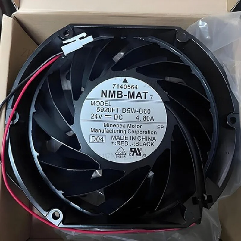 Y 1Pc. New 5920FT-D5W-B60 Inverter Cooling Fan 17251 DC24V 4.80A 17CM 2Pin
Y 1Pc. New 5920FT-D5W-B60 Inverter Cooling Fan 17251 DC24V 4.80A 17CM 2Pin