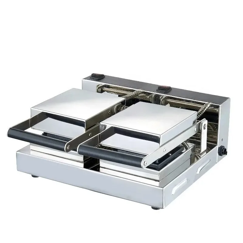 Stainless steel double waffle sandwich breakfast mini sandwich machine
Stainless steel double waffle sandwich breakfast mini sandwich machine