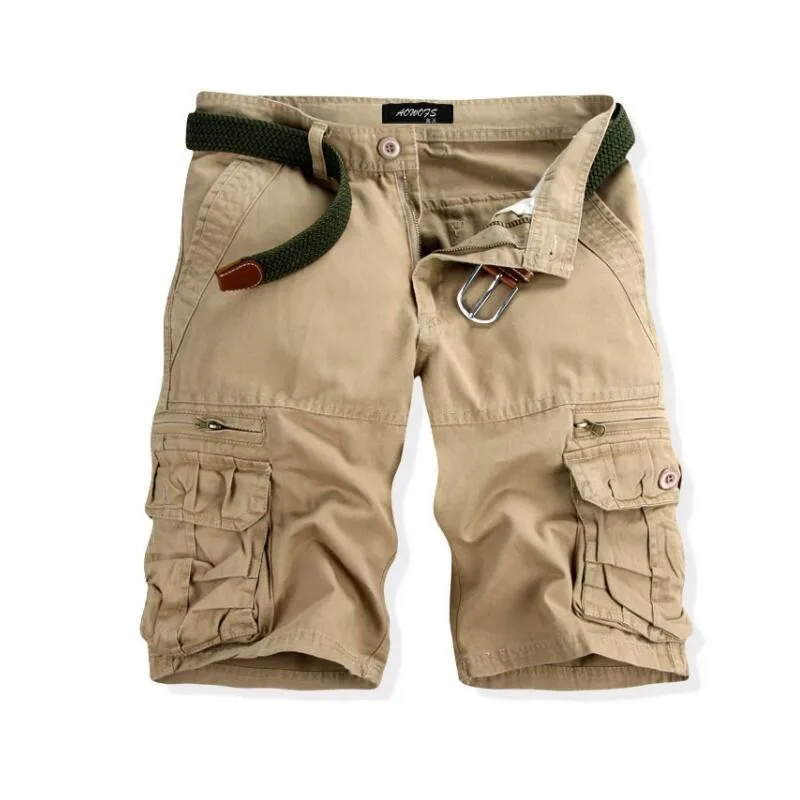 2024 Summer Men'S Baggy Casual Multi Pocket Military Cargo Shorts Male Cotton Solid Color Short Pants Mens Tactical Shorts
2024 Summer Men'S Baggy Casual Multi Pocket Military Cargo Shorts Male Cotton Solid Color Short Pants Mens Tactical Shorts