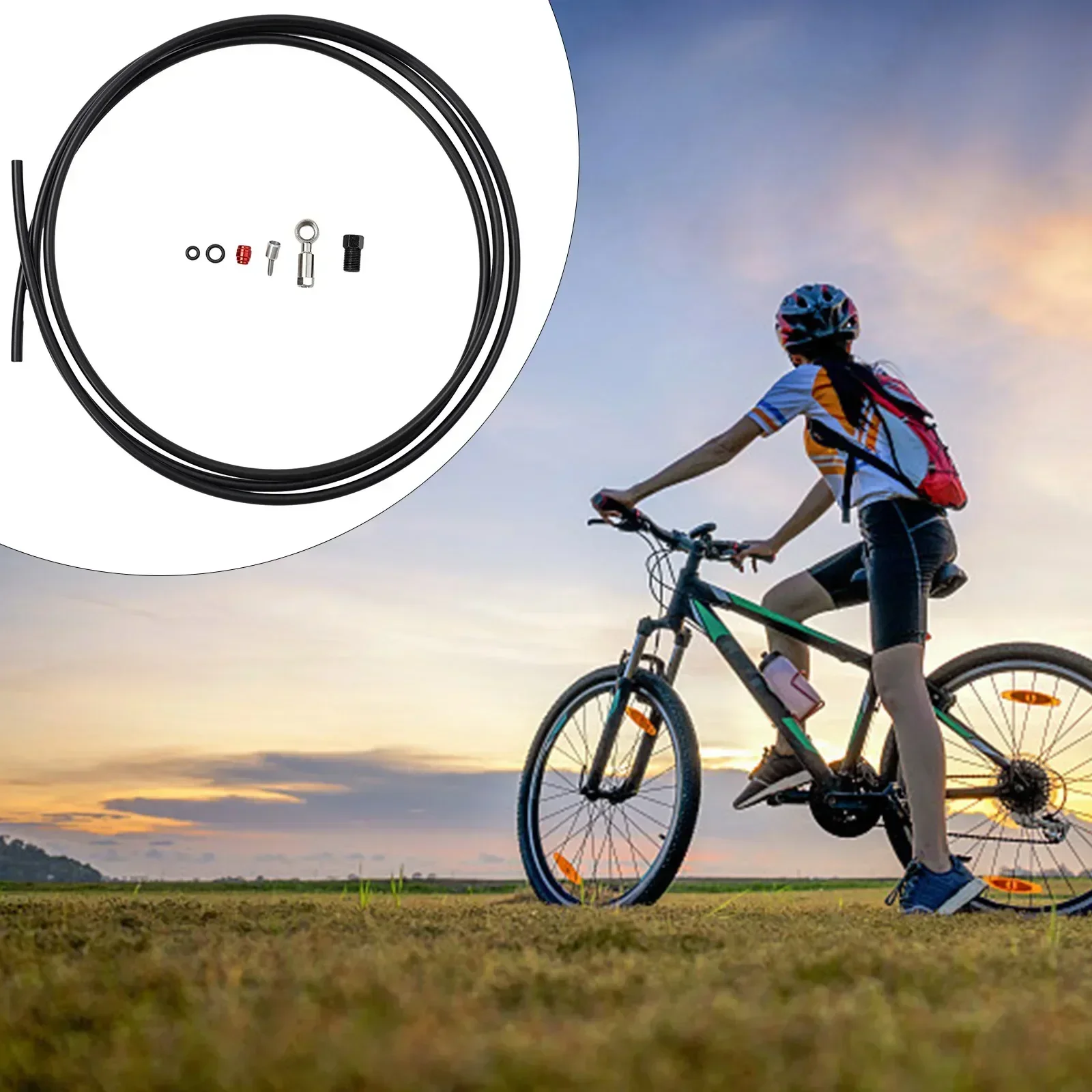 Bike 2 Meter B Hydraulic Disc Brake Cable Tube Set Rake Hose Kit Fit For-Sram-CODE For RSC R LEVEL Bike Connector Set
Bike 2 Meter B Hydraulic Disc Brake Cable Tube Set Rake Hose Kit Fit For-Sram-CODE For RSC R LEVEL Bike Connector Set