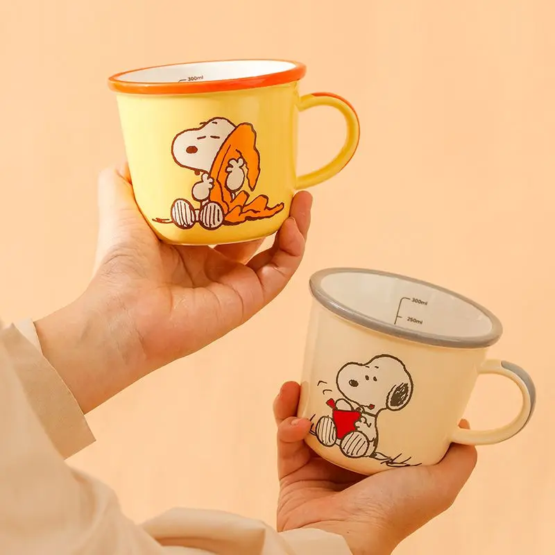 Snoopy Cute Ceramic High-value Cup for Home Children's Cup with Scale Office Drinking Cup for Home Baby Cups Drinking Bottle
Snoopy Cute Ceramic High-value Cup for Home Children's Cup with Scale Office Drinking Cup for Home Baby Cups Drinking Bottle