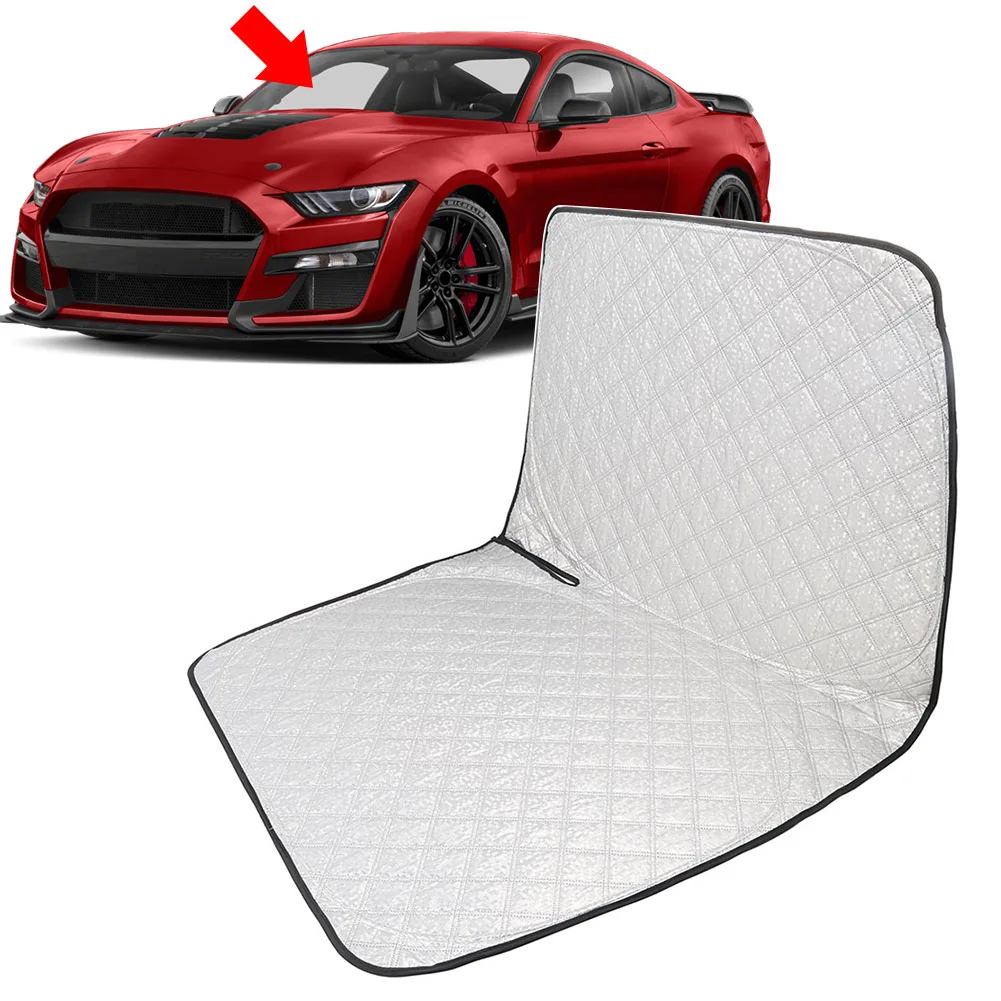 Car Foldable Windshield Sun Shade Visor Protector Custom For Ford Mustang 15-21
Car Foldable Windshield Sun Shade Visor Protector Custom For Ford Mustang 15-21