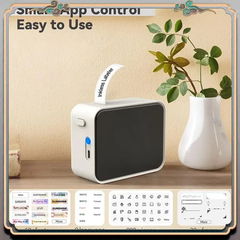 Durable P15 Portable Mini Sticker BT Printer Thermal UV Printer Stickers Without Ink Self-Adhesive As D11 D110 D101 Printer
Durable P15 Portable Mini Sticker BT Printer Thermal UV Printer Stickers Without Ink Self-Adhesive As D11 D110 D101 Printer