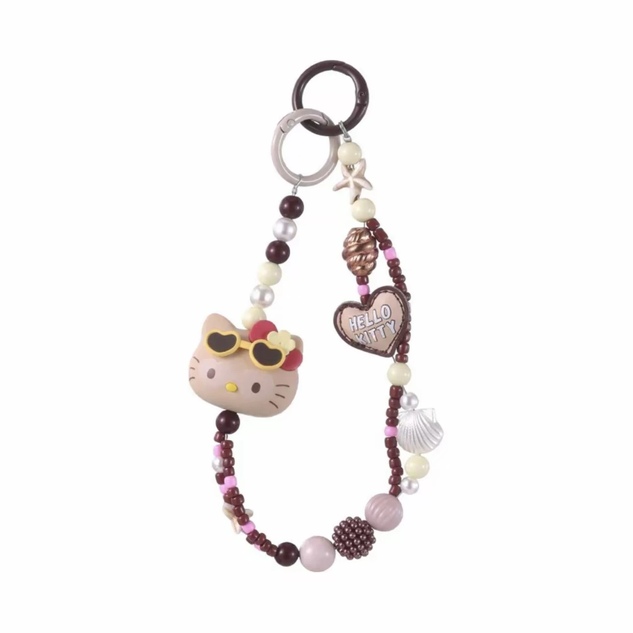 Hello Kitty Summer Black Skin Beaded Keychain- Cute Anime Jewelry Accessory, Fashion Gift for Women Girls, Kawaii Key Ring
Hello Kitty Summer Black Skin Beaded Keychain- Cute Anime Jewelry Accessory, Fashion Gift for Women Girls, Kawaii Key Ring